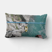 Kawarau Bridge Bungy POV、クイーンズタウン、ニュージーランド ランバークッション (裏面)