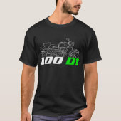 Kawasaki 100 D1 1966-1969 Tシャツ (正面)