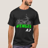 Kawasaki A7 Avenger 1967-1971 Tシャツ (正面)