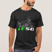 Kawasaki AE50 1981-1986 Tシャツ (正面)