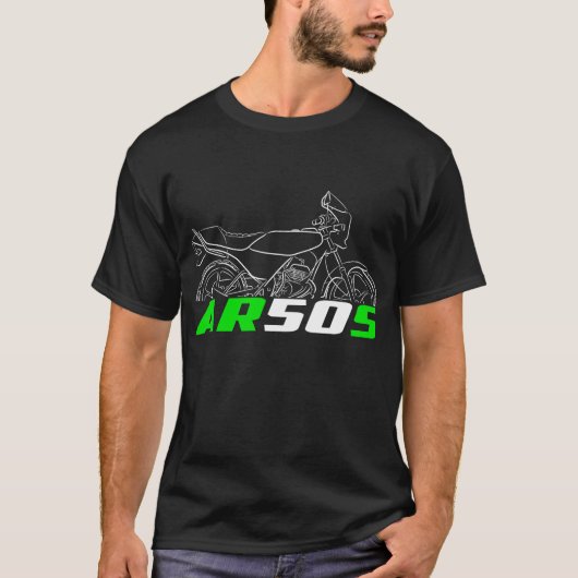 Kawasaki AR50S 1981-1997 Tシャツ (正面)