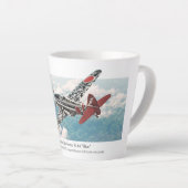 Kawasaki Ki-61 "Tony"　川崎 キ61 三式戦闘機「飛燕」 カフェラテマグ (右アングル)