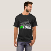 Kawasaki KR1000 1981-1983 Tシャツ (正面フル)