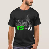 Kawasaki KS-II 1987-1989 Tシャツ (正面)