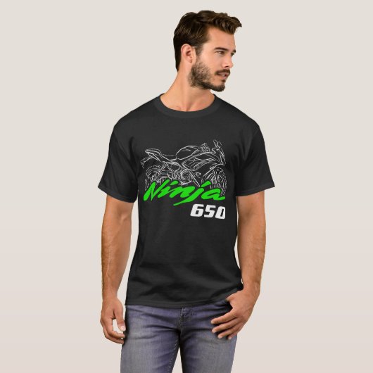 Kawasaki Ninja 650 2017-2019 Tシャツ (正面フル)