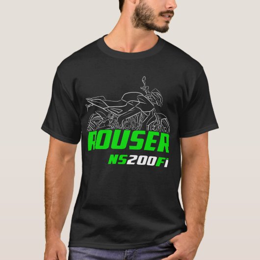Kawasaki Rouser NS200 Fi 2019-2024 Tシャツ (正面)