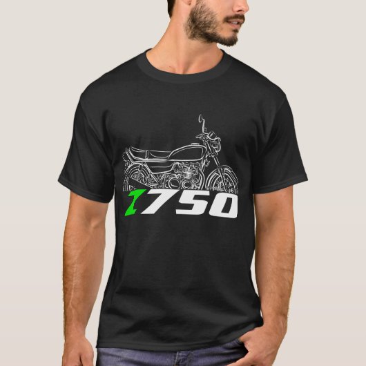 Kawasaki Z750 1976-1980 Tシャツ (正面)