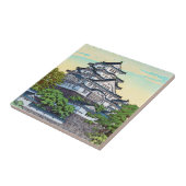 Kawase Hasuiの太平洋の転送ライン姫路の城 タイル (側面)