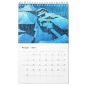 Kawase Hasui Scenery 2 small カレンダー (2月 2027)