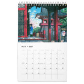 Kawase Hasui Scenery 2 small カレンダー (3月 2027)