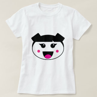 Kawiiの女の子 Tシャツ
