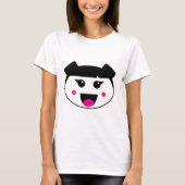 Kawiiの女の子 Tシャツ (正面)