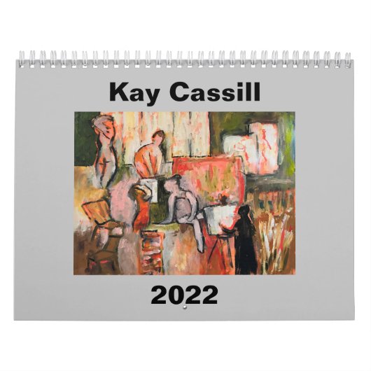 KAY CASSILL 2022 CALENDAR - STUDIO SERIES カレンダー (カバー)
