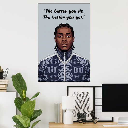 Kay Flock Poster ポスター (ホームオフィス)