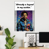 Kay Flock Poster – Already a Legend in My Section ポスター (ホームオフィス)
