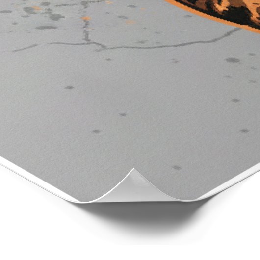 Kay Flock Poster – Fall Seven Times Stand Up Eight ポスター (角)