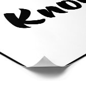 Kay Flock Poster – Know Your Worth Motivation Art ポスター (角)