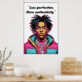Kay Flock Poster – Less Perfection ポスター (キッチン)