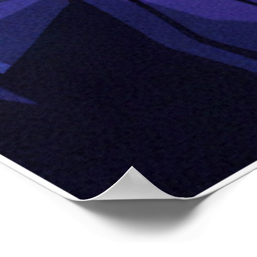 Kay Flock Poster – Never Fold Motivation Quote Art ポスター (角)