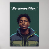 Kay Flock Poster – No Competition ポスター (正面)