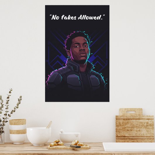 Kay Flock Poster – No Fakes Allowed ポスター (キッチン)
