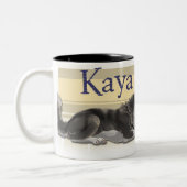 Kaya及びディーゼルマグ(修理される) ツートーンマグカップ (左)