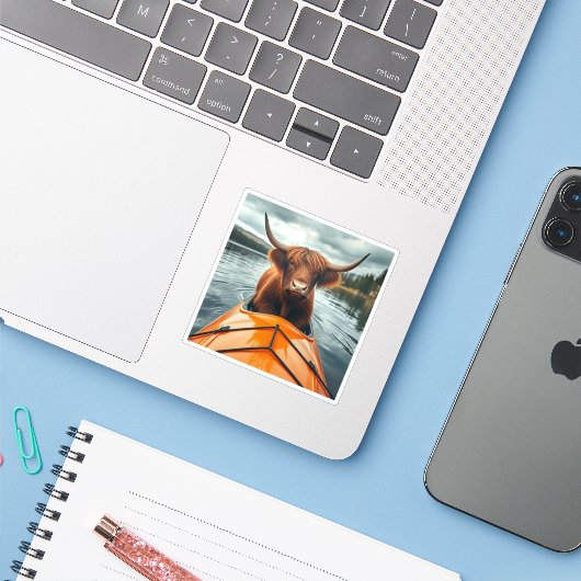 「kaYAK」 シール (ノートパソコンとiPhone)