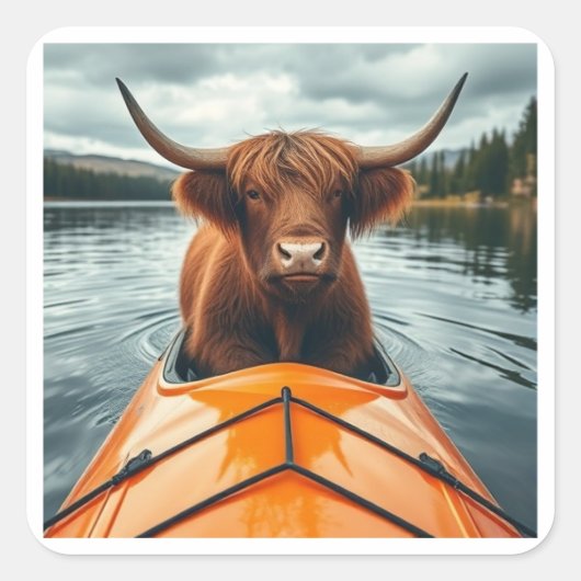 「kaYAK」 スクエアシール (正面)