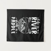 Kayak Driver Life Is A River タペストリー (正面(横))