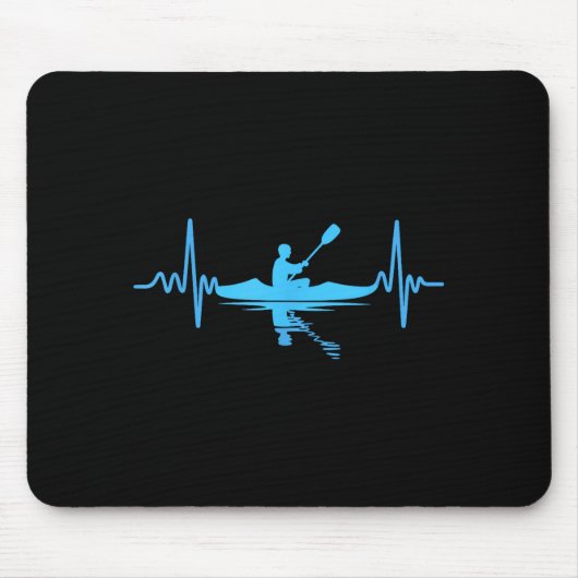 Kayak Novelty For Men Women Kayaker Kayaking Kayak マウスパッド (正面)