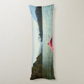 Kayak on River in Asia, Freedom Ahead ボディピロー (裏面 (縦))