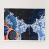 Kayak Reflections on Lake ジグソーパズル (横)