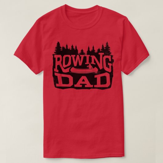 Kayak Rowing Dad Tシャツ (デザイン正面)