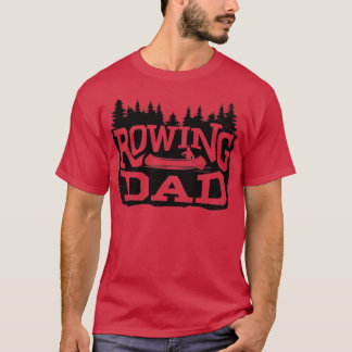 Kayak Rowing Dad Tシャツ