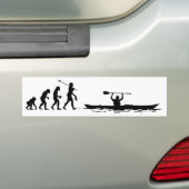 Kayaker バンパーステッカー (車上)