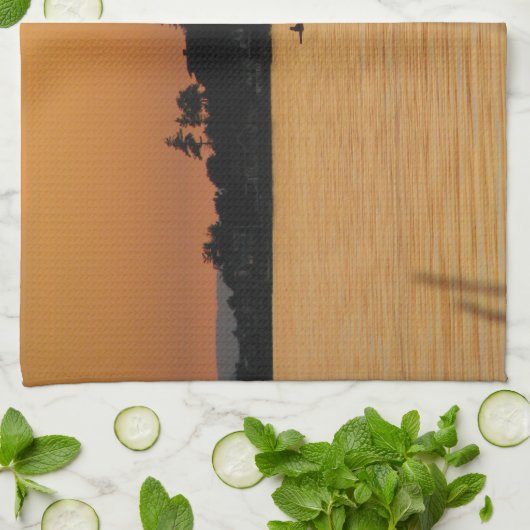 Kayakers キッチンタオル (折り畳み)