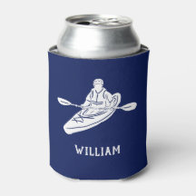 Kayakers Navy パーソナライズされた Blue Kayak向け