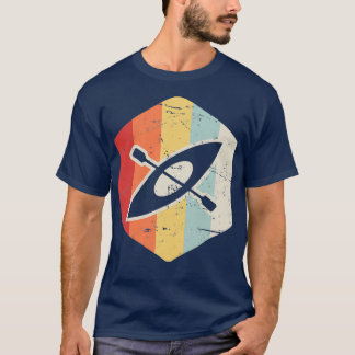 Kayaking amp White Water Kayak Retro Vintage Tシャツ