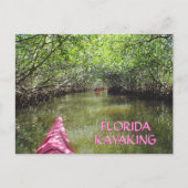 Kayaking Through the Mangroves Florida Adventure ポストカード (正面)