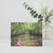 Kayaking Through the Mangroves Florida Adventure ポストカード (スタンド正面)