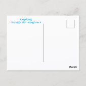 Kayaking Through the Mangroves Florida Adventure ポストカード (裏面)