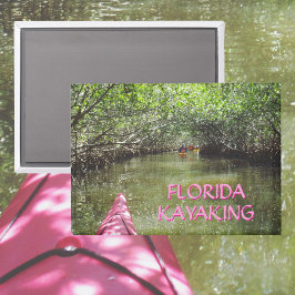 Kayaking Through the Mangroves Florida Adventure マグネット