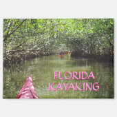 Kayaking Through the Mangroves Florida Adventure マグネット (正面)