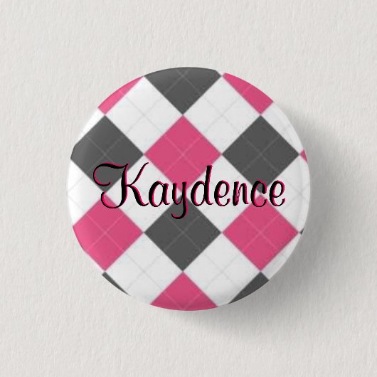 Kaydenceボタン 缶バッジ (正面)