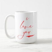 Kaye and Summer I Love You Mug コーヒーマグカップ (左)