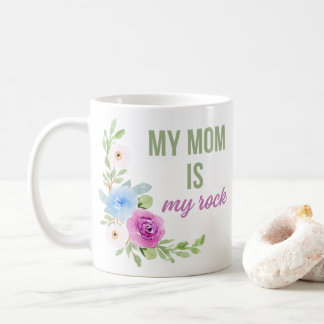 Kaye and Summer My Mom is My Rock Mug コーヒーマグカップ