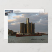 Kaye E. Barker Detroitポストカード ポストカード (正面/裏面)