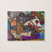 Kaye Talvilahti著高い尼僧の占いカード ジグソーパズル (横)