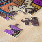 Kaye Talvilahti著高い尼僧の占いカード ジグソーパズル (側面)