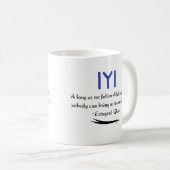 Kayi Ertugrul Ghazi引用文オン・パス コーヒーマグカップ (正面右)